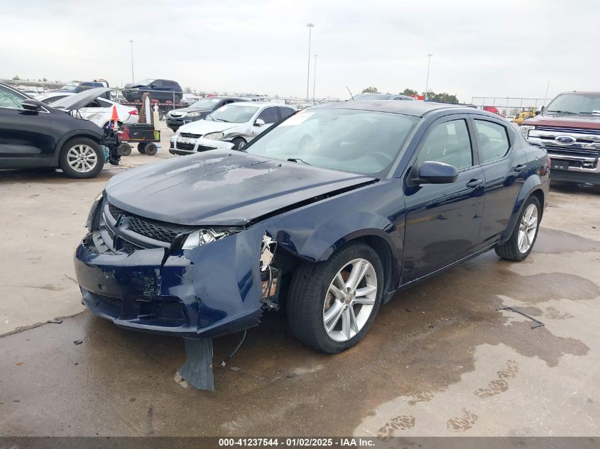 VIN 1C3CDZCG8DN581307 2013 Dodge Avenger, Sxt no.2