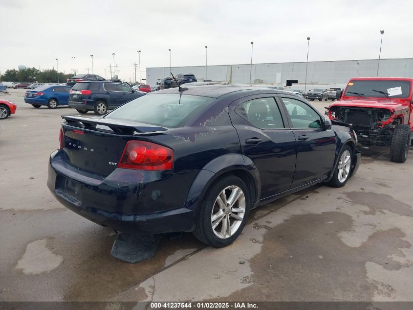 VIN 1C3CDZCG8DN581307 2013 Dodge Avenger, Sxt no.4