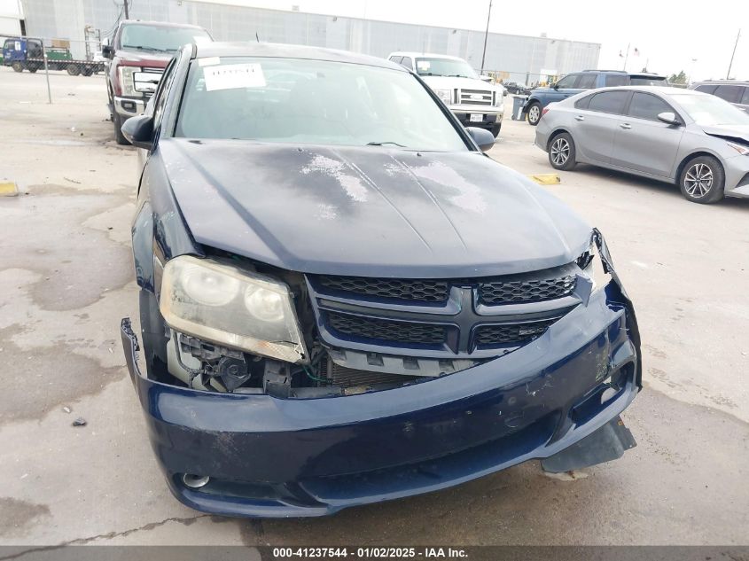 VIN 1C3CDZCG8DN581307 2013 Dodge Avenger, Sxt no.6