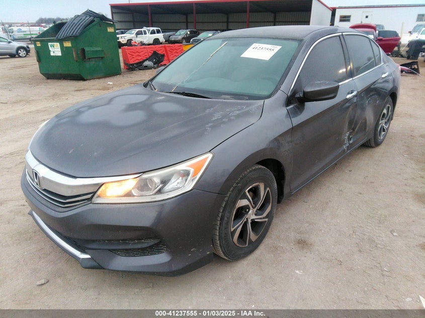 2016 HONDA ACCORD VIN: 1HGCR2F39GA232652