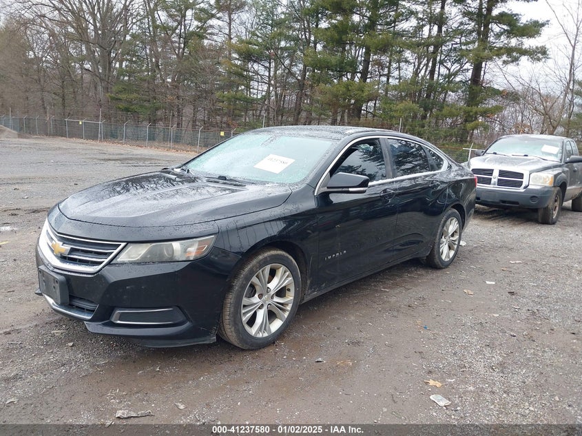 2014 CHEVROLET IMPALA VIN: 1G1125S3XEU107651