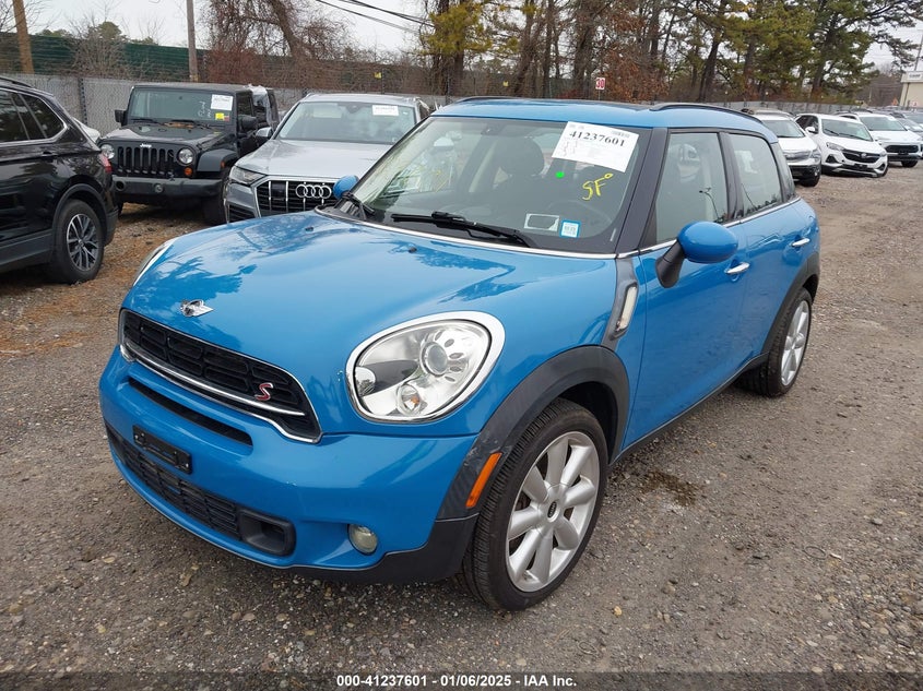 Vin: wmwzc3c53gwt10218, lot: 41727935, mini countryman cooper s 20162