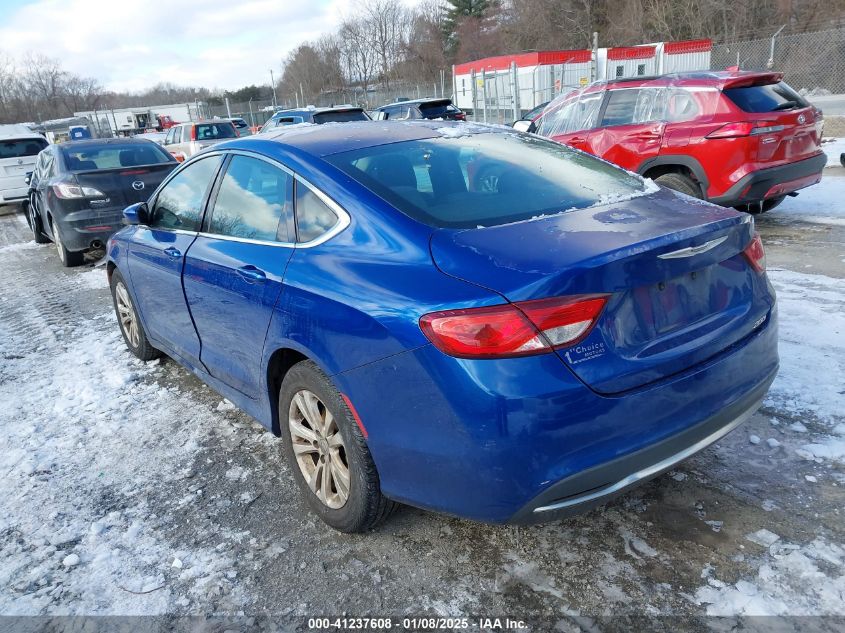 VIN 1C3CCCAB9FN718488 2015 Chrysler 200, Limited no.3