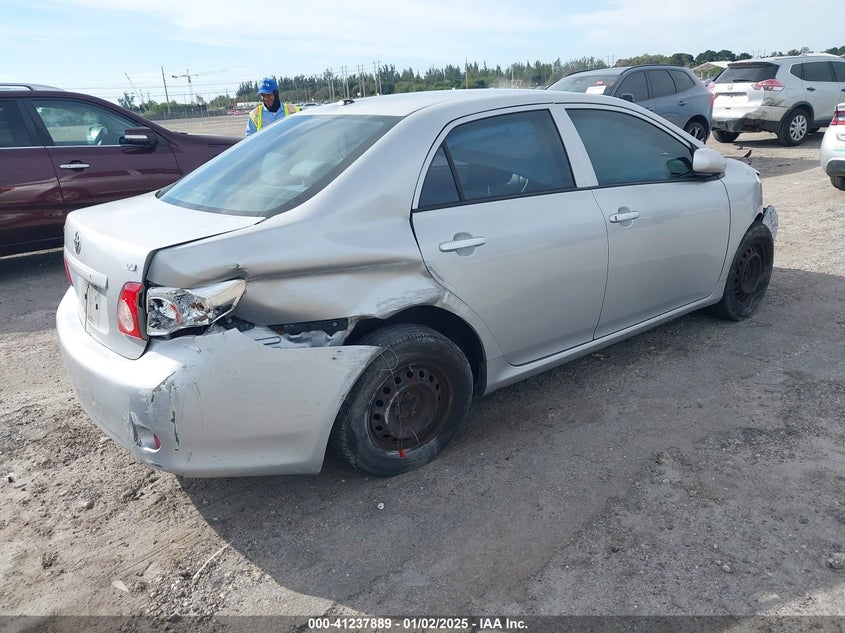 2009 TOYOTA COROLLA VIN: JTDBL40E399024188
