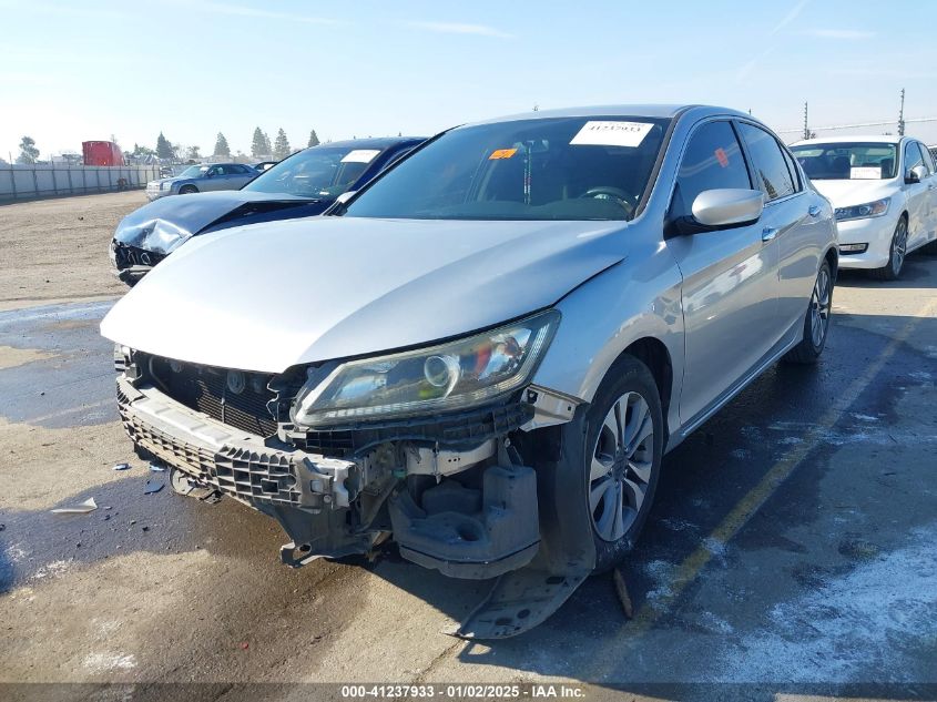 VIN 1HGCR2F36DA195989 2013 Honda Accord, LX no.2