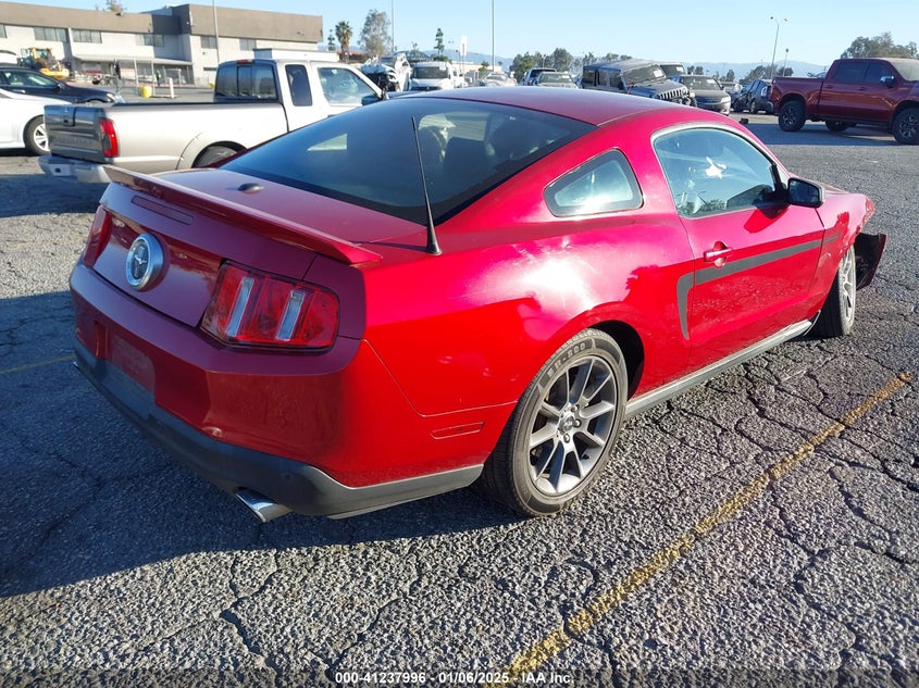 2012 FORD MUSTANG VIN: 1ZVBP8AM6C5279155