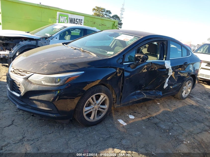 2016 CHEVROLET CRUZE VIN: 1G1BE5SM8G7320555