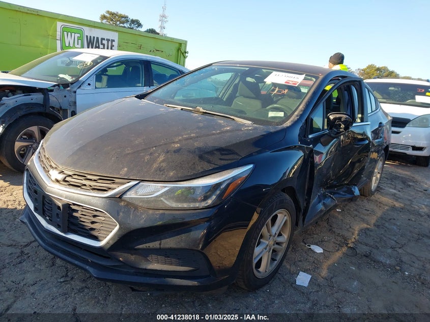 2016 CHEVROLET CRUZE VIN: 1G1BE5SM8G7320555
