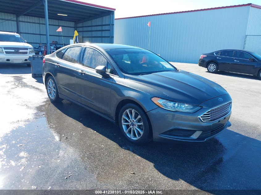 VIN 3FA6P0H76HR414800 2017 Ford Fusion, SE no.1