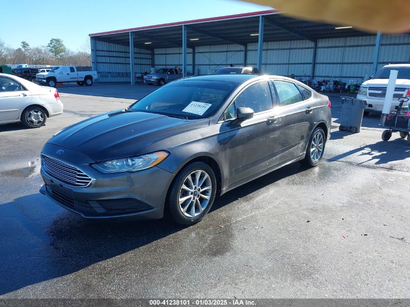 VIN 3FA6P0H76HR414800 2017 Ford Fusion, SE no.2