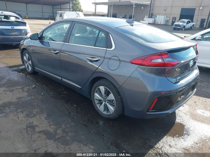 VIN KMHC75LDXKU165808 2019 Hyundai Ioniq, Plug-In H... no.3