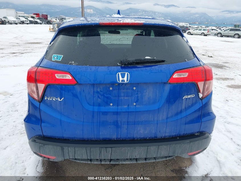 2018 HONDA HR-V VIN: 3CZRU6H56JG725771