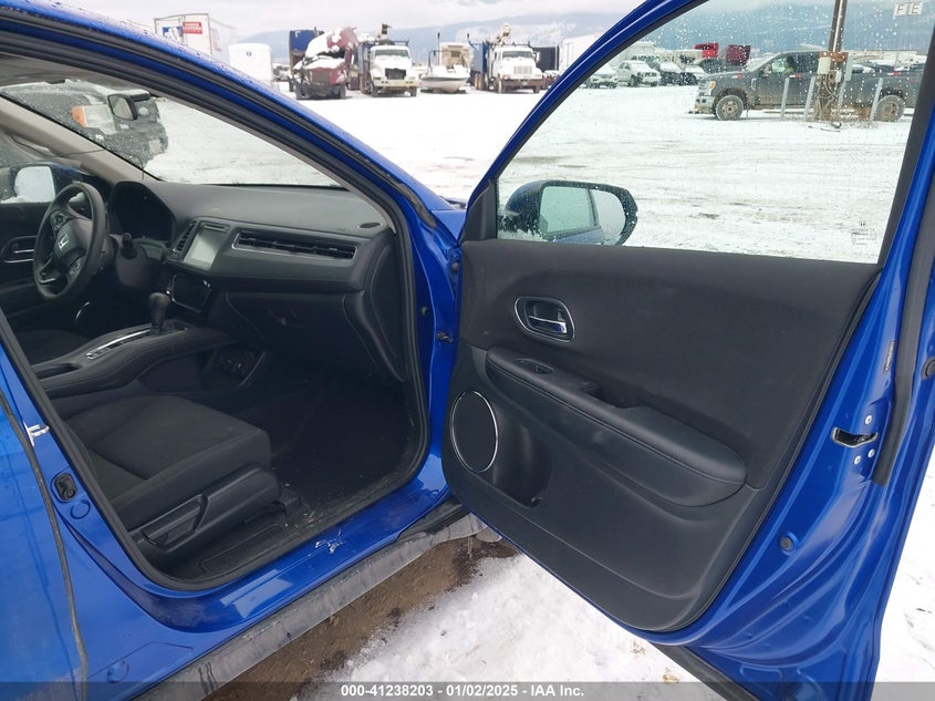 2018 HONDA HR-V VIN: 3CZRU6H56JG725771