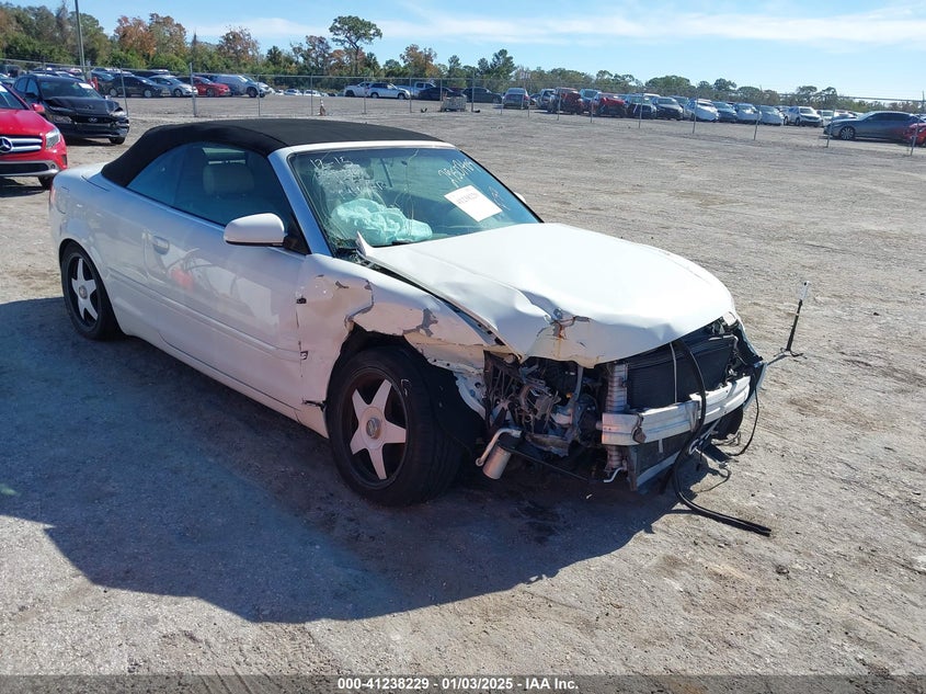 2006 AUDI A4 VIN: WAUAC48H66K011334