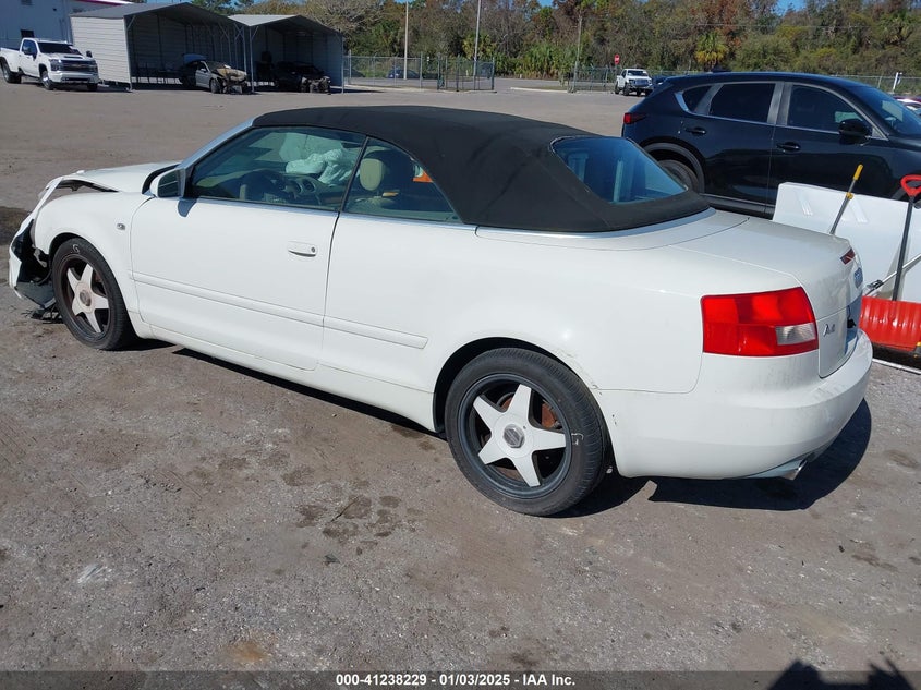 2006 AUDI A4 VIN: WAUAC48H66K011334