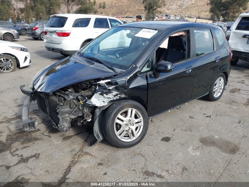 2008 HONDA FIT VIN: JHMGD38668S009698