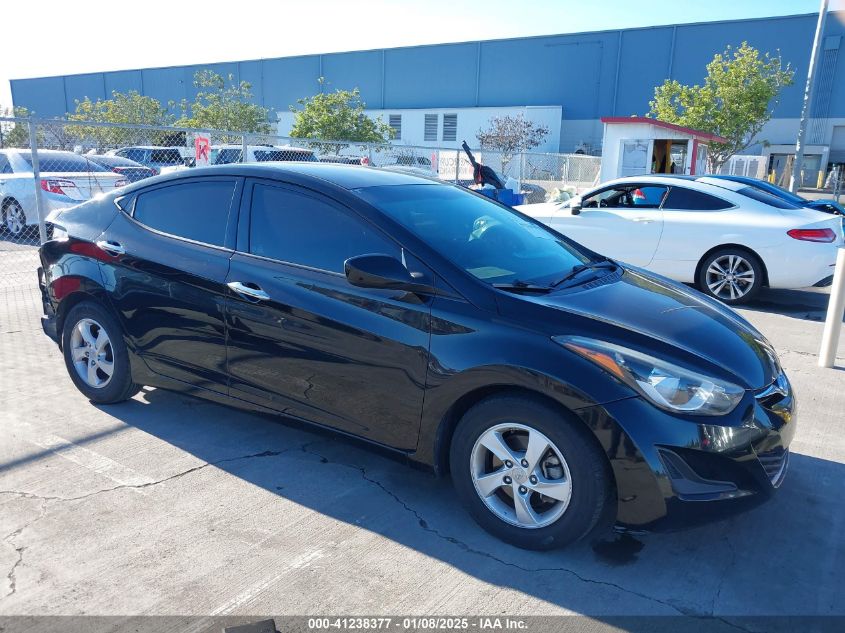 2015 HYUNDAI ELANTRA SE - 5NPDH4AE3FH624298