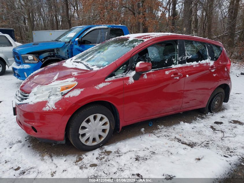 VIN 3N1CE2CP3FL368562 2015 Nissan Versa, Note S (sr) no.2