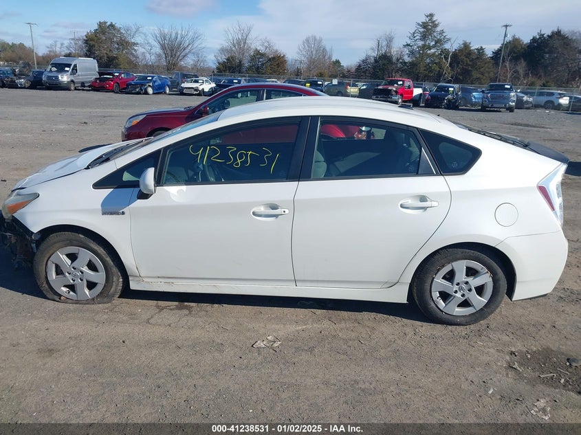 2011 TOYOTA PRIUS VIN: JTDKN3DUXB1407703