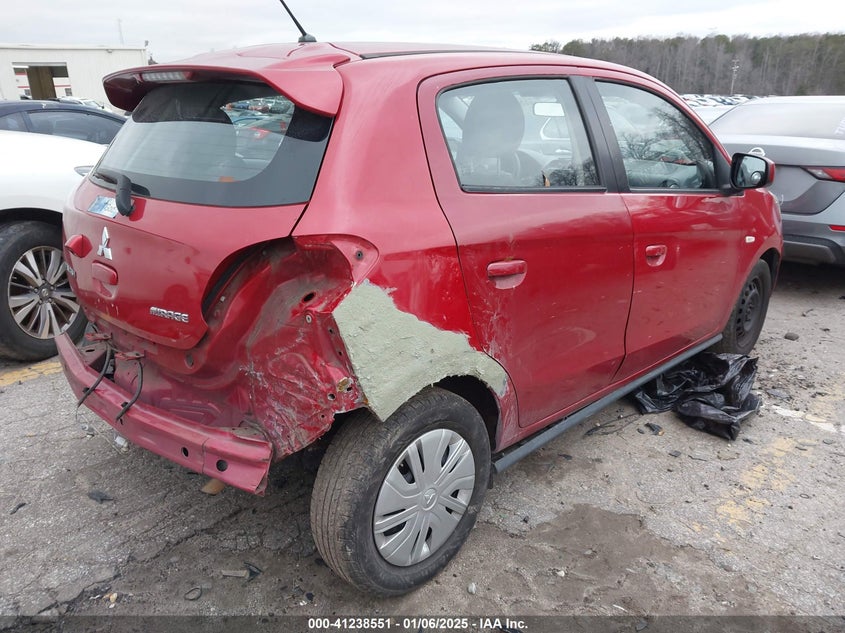 2018 MITSUBISHI MIRAGE ES - ML32A3HJ0JH013356