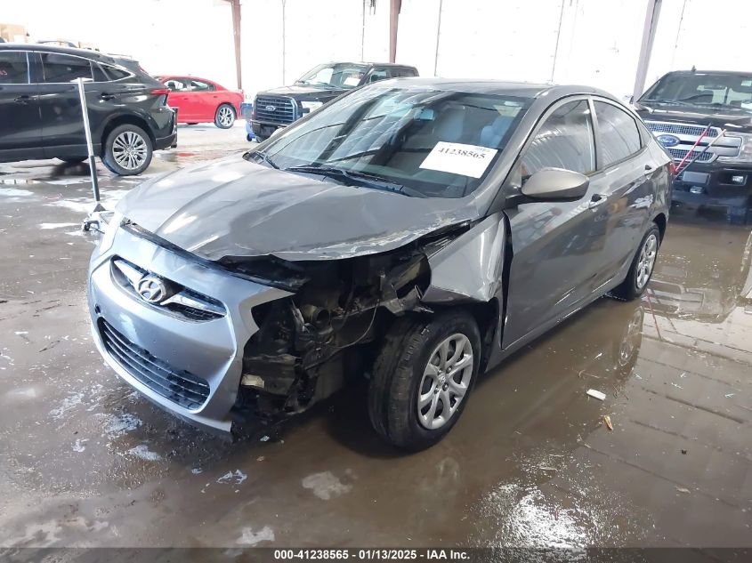 VIN KMHCT4AE5EU598913 2014 Hyundai Accent, Gls no.2