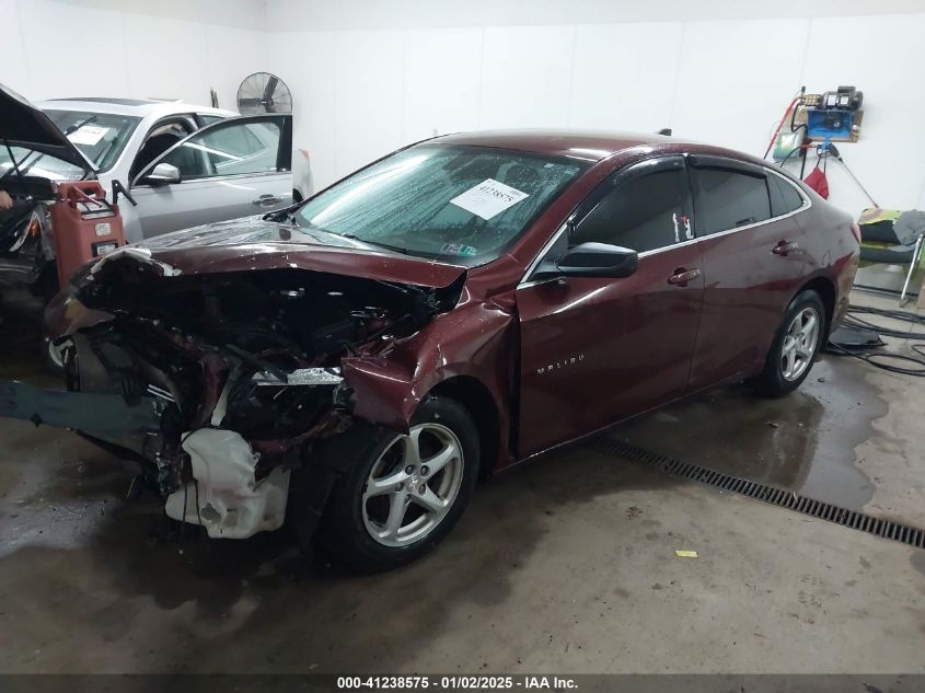 VIN 1G1ZB5ST4GF177303 2016 Chevrolet Malibu, LS no.2