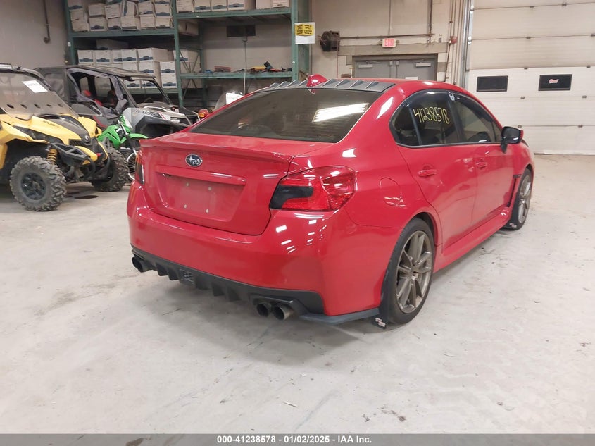 2016 SUBARU WRX VIN: JF1VA1B68G9832126