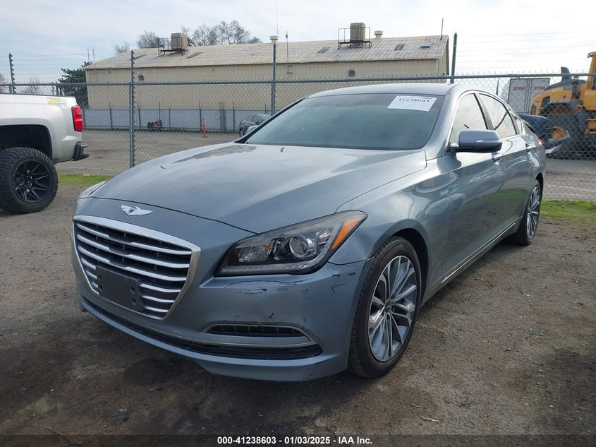 2016 HYUNDAI GENESIS VIN: KMHGN4JE1GU112337