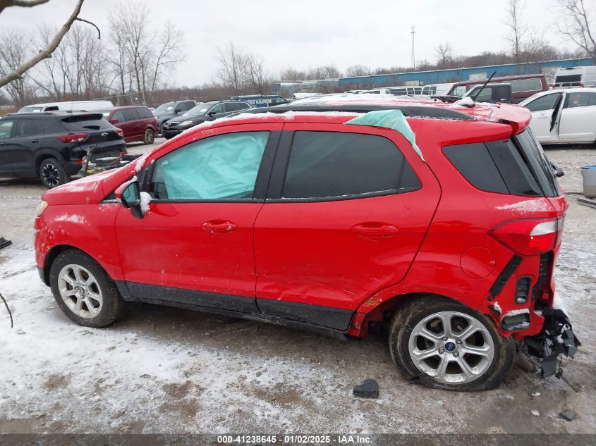 2022 Ford Ecosport Se VIN: MAJ6S3GL2NC463856 Lot: 41238645