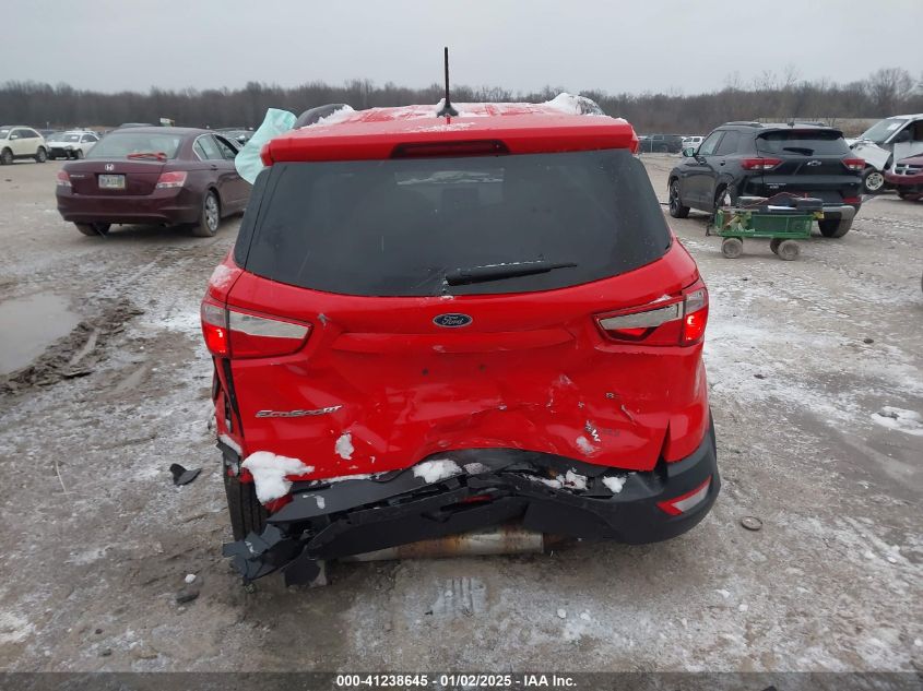 2022 Ford Ecosport Se VIN: MAJ6S3GL2NC463856 Lot: 41238645