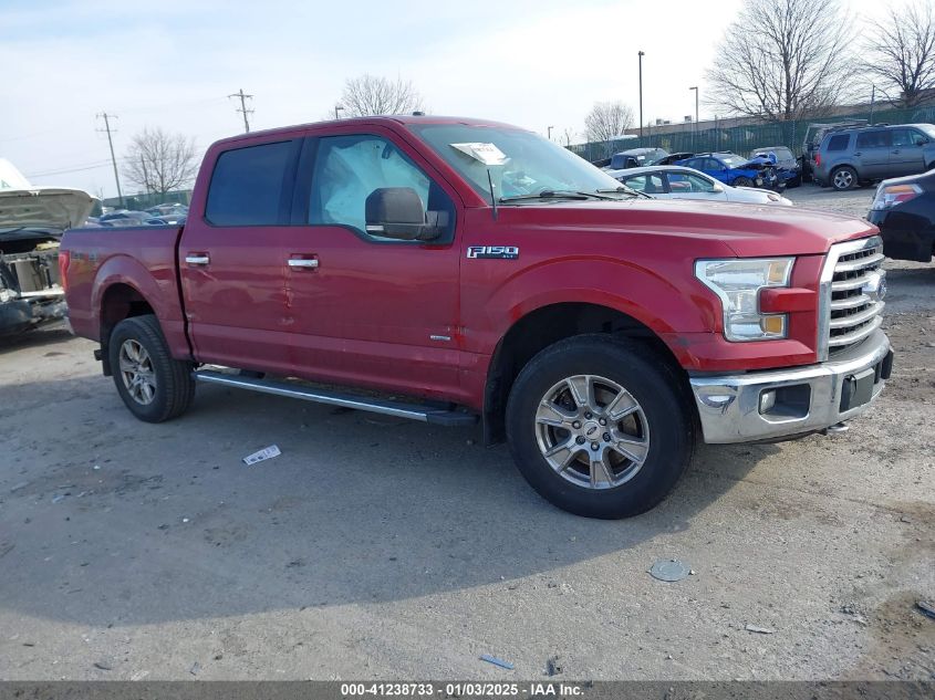 VIN 1FTEW1EG1FFA66093 2015 FORD F150 no.1