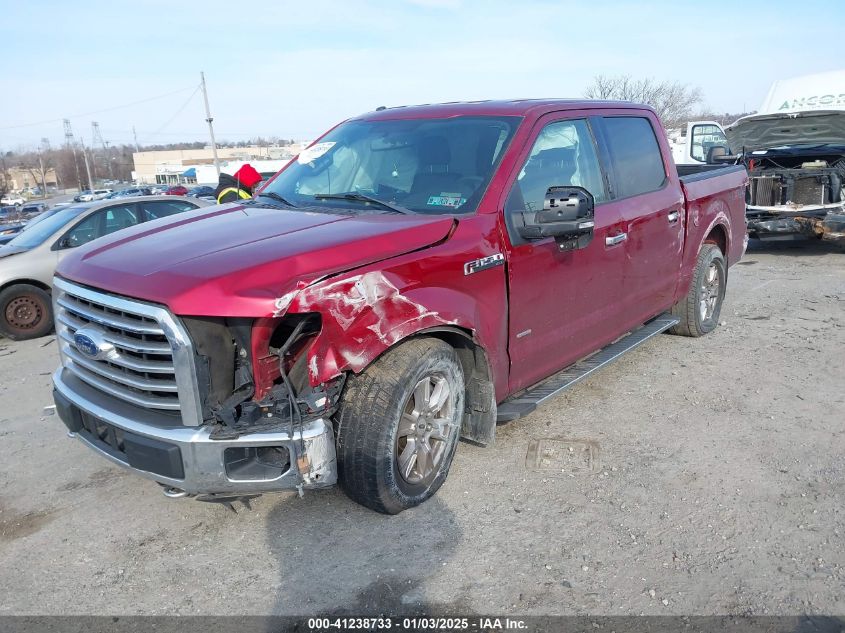 VIN 1FTEW1EG1FFA66093 2015 FORD F150 no.2