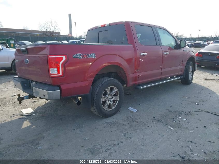 VIN 1FTEW1EG1FFA66093 2015 FORD F150 no.4