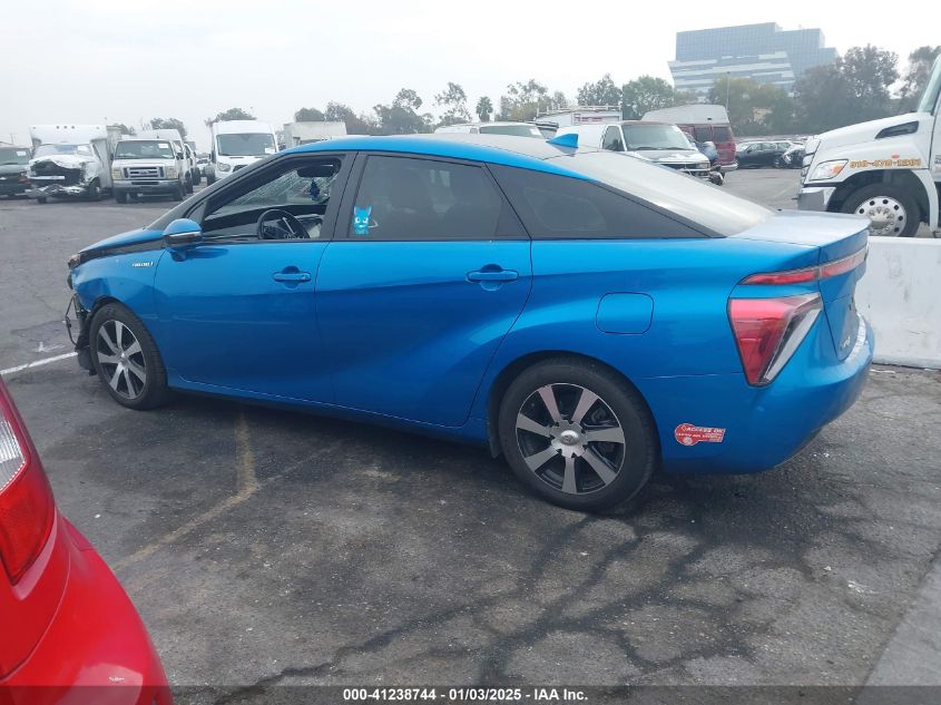 VIN JTDBVRBD9HA001376 2017 TOYOTA MIRAI no.15