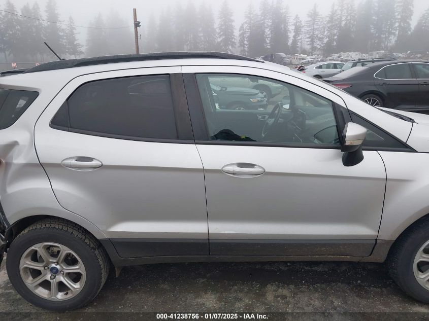 2018 Ford Ecosport Se VIN: MAJ6P1UL1JC247050 Lot: 41238756