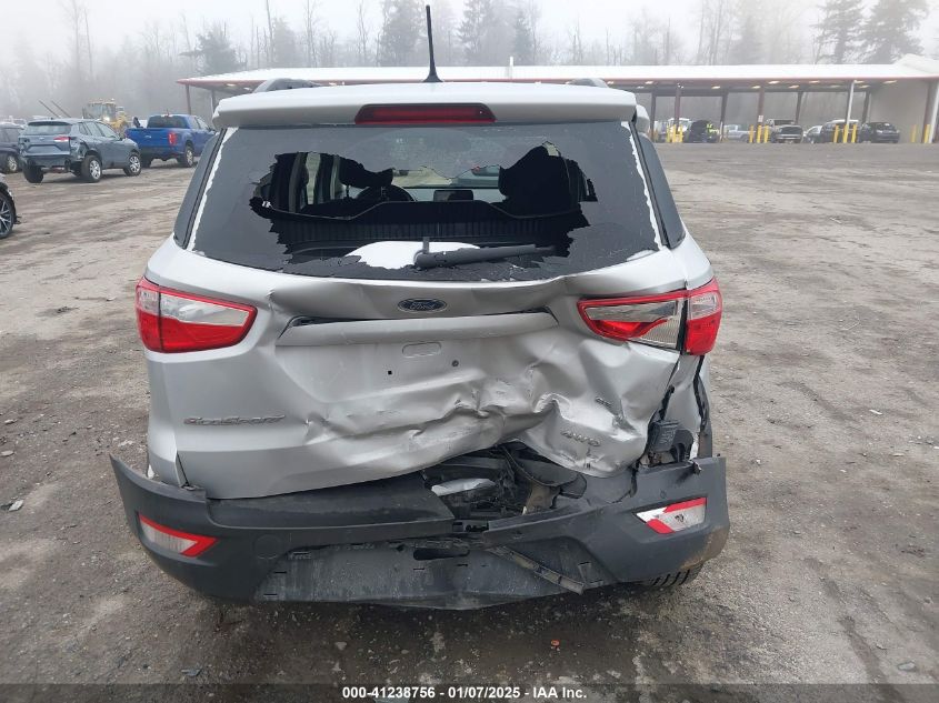 2018 Ford Ecosport Se VIN: MAJ6P1UL1JC247050 Lot: 41238756