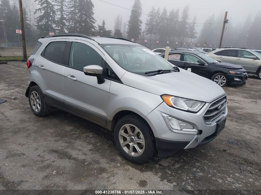 2018 Ford Ecosport Se VIN: MAJ6P1UL1JC247050 Lot: 41238756