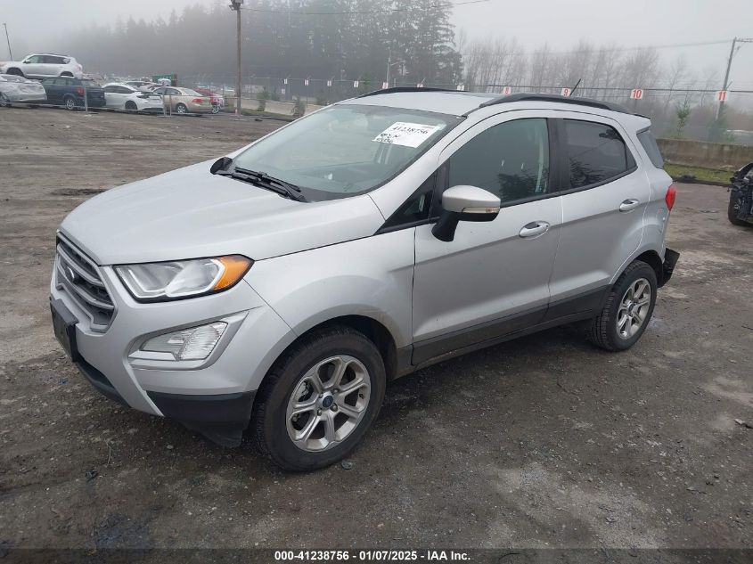 2018 Ford Ecosport Se VIN: MAJ6P1UL1JC247050 Lot: 41238756