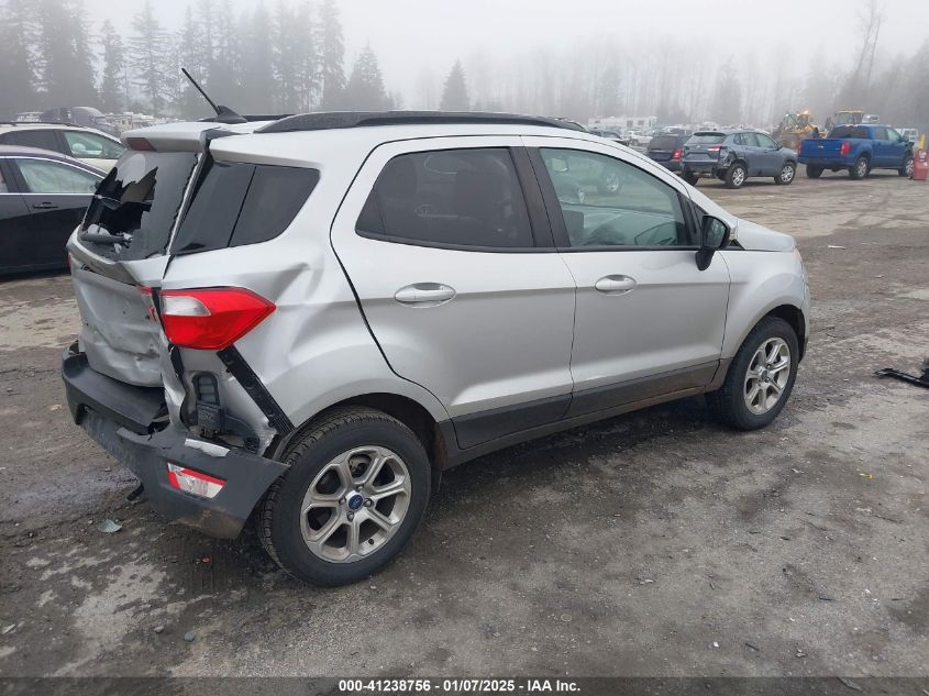 2018 Ford Ecosport Se VIN: MAJ6P1UL1JC247050 Lot: 41238756