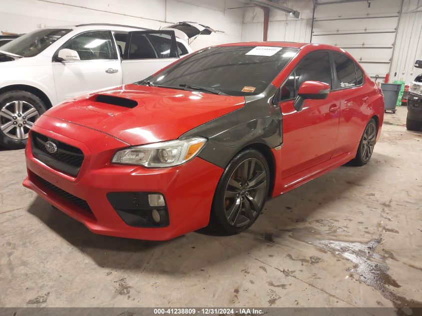 2017 SUBARU WRX VIN: JF1VA1L6XH9834735