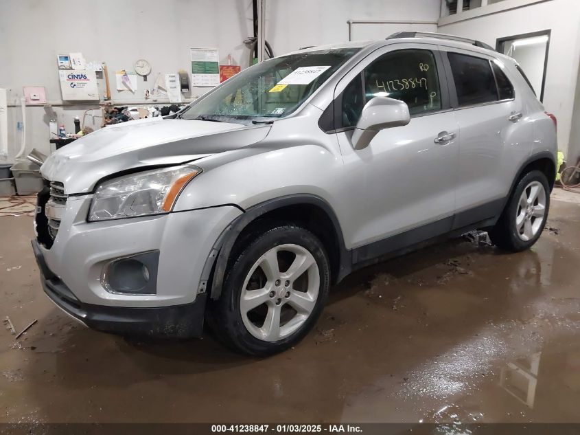 VIN KL7CJRSB5GB608492 2016 CHEVROLET TRAX no.2