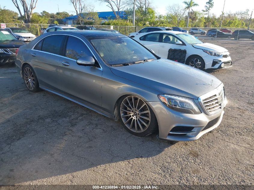 VIN WDDUG8CB5FA095964 2015 Mercedes-Benz S 550 no.1