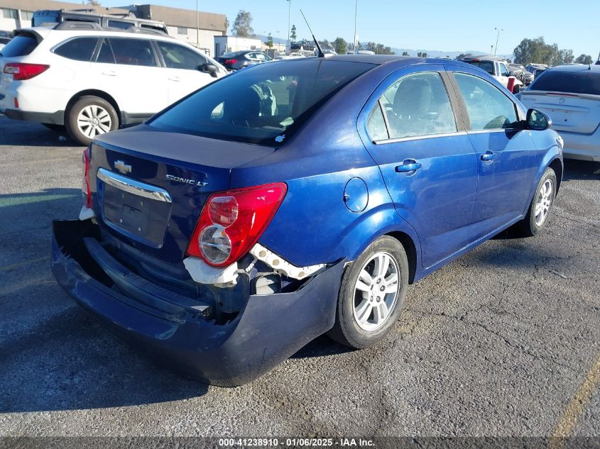 VIN 1G1JC5SH9E4173276 2014 Chevrolet Sonic, Lt Auto no.4