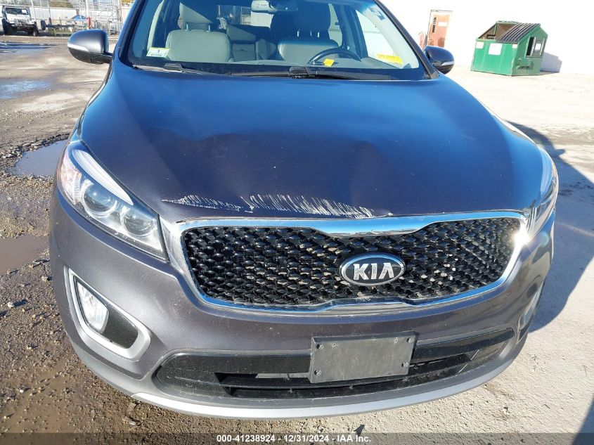 VIN 5XYPHDA58GG098496 2016 KIA SORENTO no.6