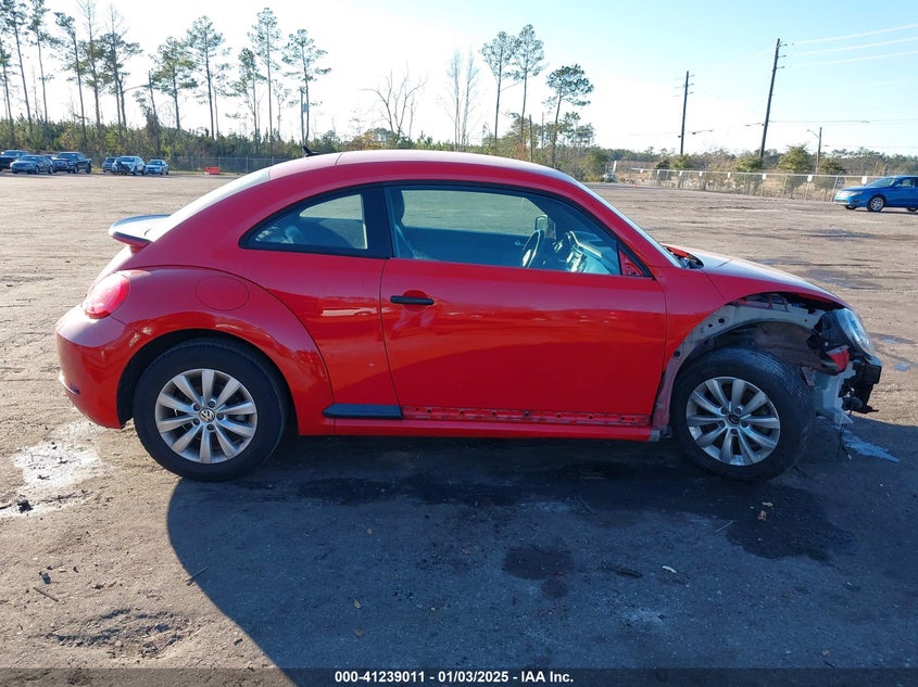 2017 VOLKSWAGEN BEETLE #PINKBEETLE/1.8T CLASSIC/1.8T S - 3VWF17AT8HM609304
