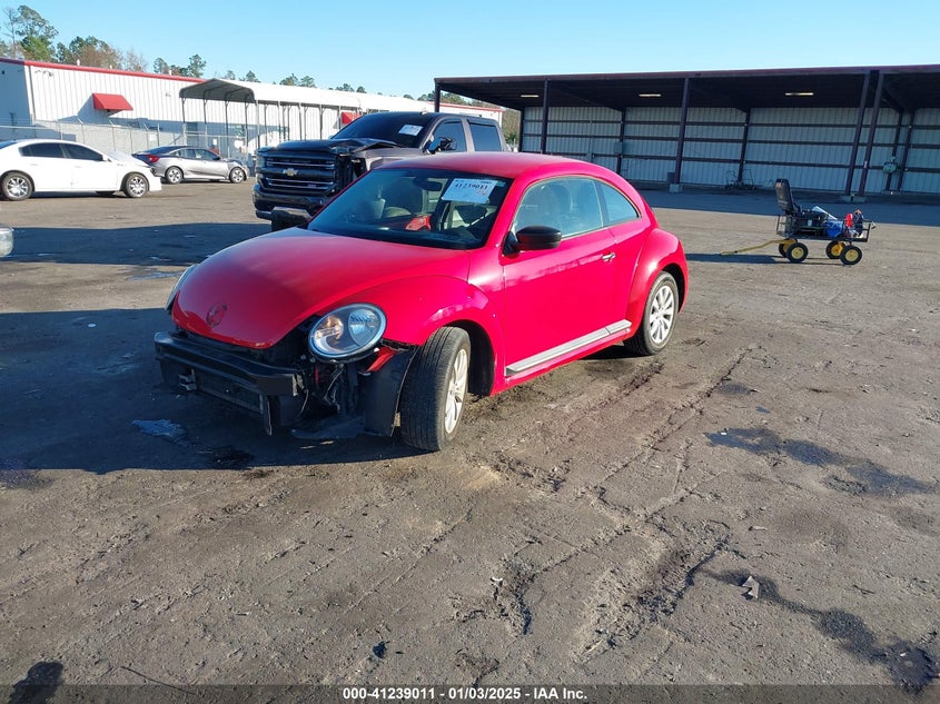 2017 VOLKSWAGEN BEETLE #PINKBEETLE/1.8T CLASSIC/1.8T S - 3VWF17AT8HM609304
