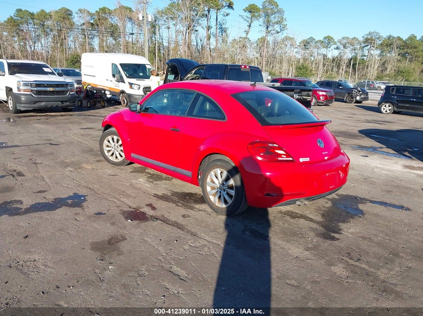 2017 VOLKSWAGEN BEETLE #PINKBEETLE/1.8T CLASSIC/1.8T S - 3VWF17AT8HM609304