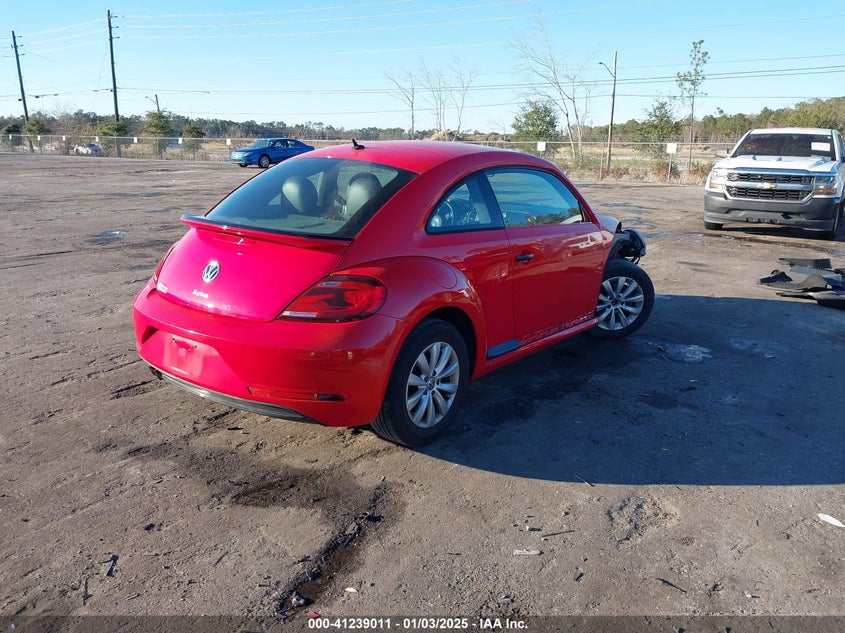 2017 VOLKSWAGEN BEETLE #PINKBEETLE/1.8T CLASSIC/1.8T S - 3VWF17AT8HM609304