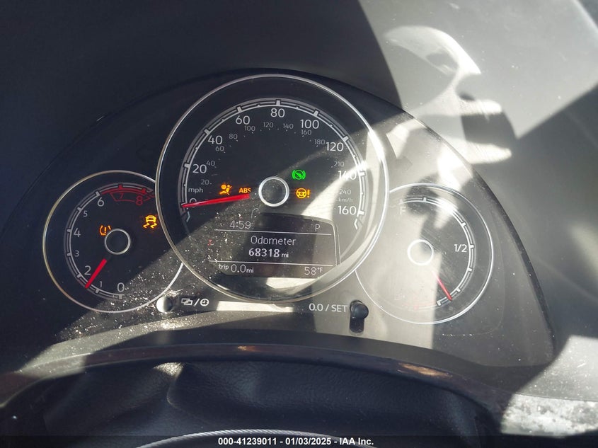 2017 VOLKSWAGEN BEETLE #PINKBEETLE/1.8T CLASSIC/1.8T S - 3VWF17AT8HM609304