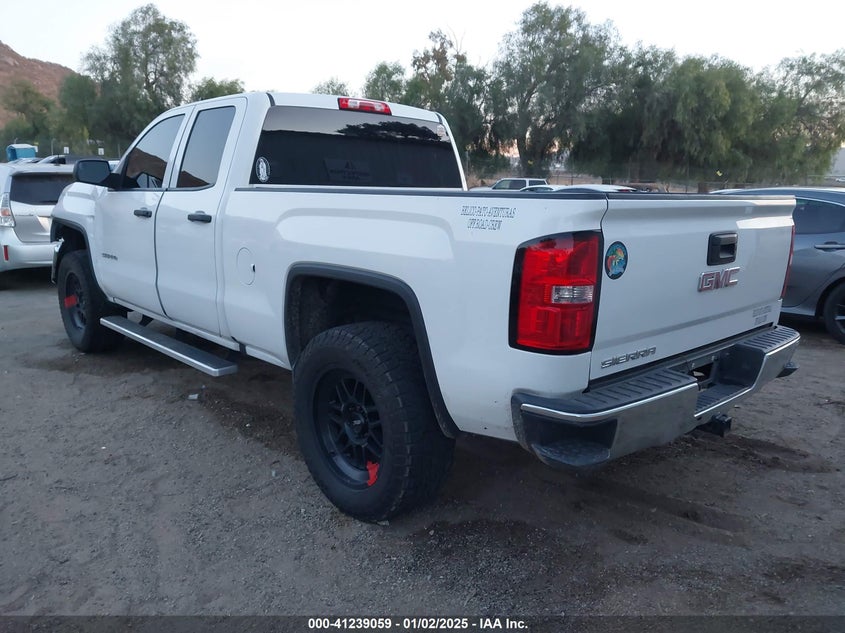 2016 GMC SIERRA 1500 VIN: 1GTR1LEC8GZ389274
